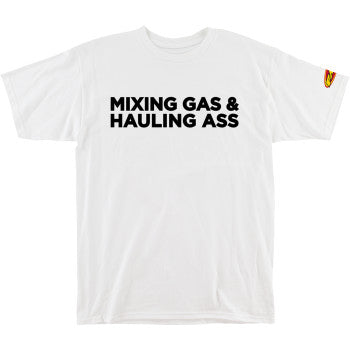 FMF Gass T-Shirt - White - Large FA21118915WHTLG