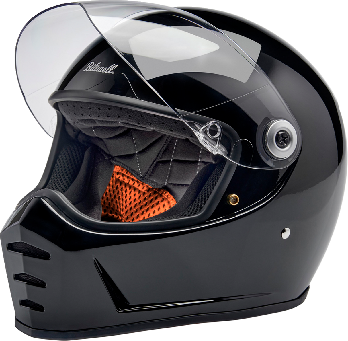 BILTWELL Lane Splitter Motorcycle Helmet - Gloss Black - XS 1004-101-501