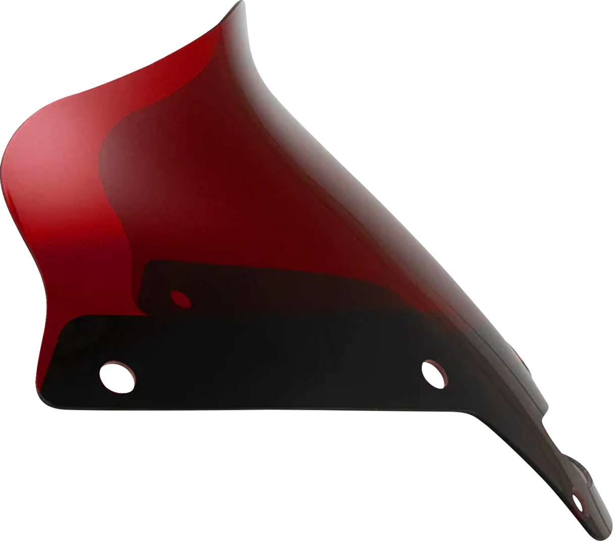 KLOCK WERKS Kolor Flare™ Sport Windshield - 6" - Red - FXLRST KWW-02-0622