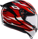 AGV K1 S Motorcycle Helmet - Lion - Black/Red/White - Small 2118394003-035-S