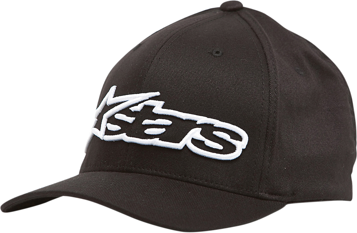 ALPINESTARS Blaze Flexfit® Hat - Black/White - Small/Medium 1039810051020SM