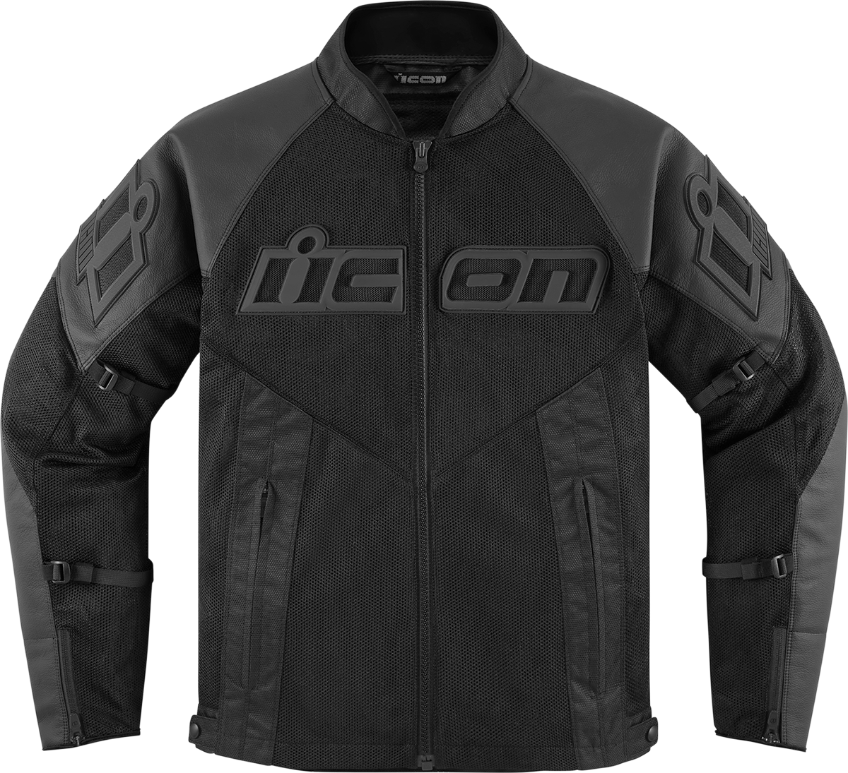 ICON Mesh AF™ Leather Jacket - Black - XL 2810-3900