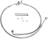 DRAG SPECIALTIES Brake Line - Rear - Stainless Steel 640240