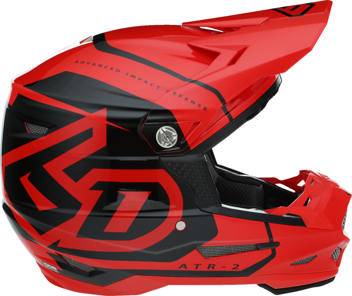 6D ATR-2 Motorcycle Helmet - Torque - Red - XS 12-3224