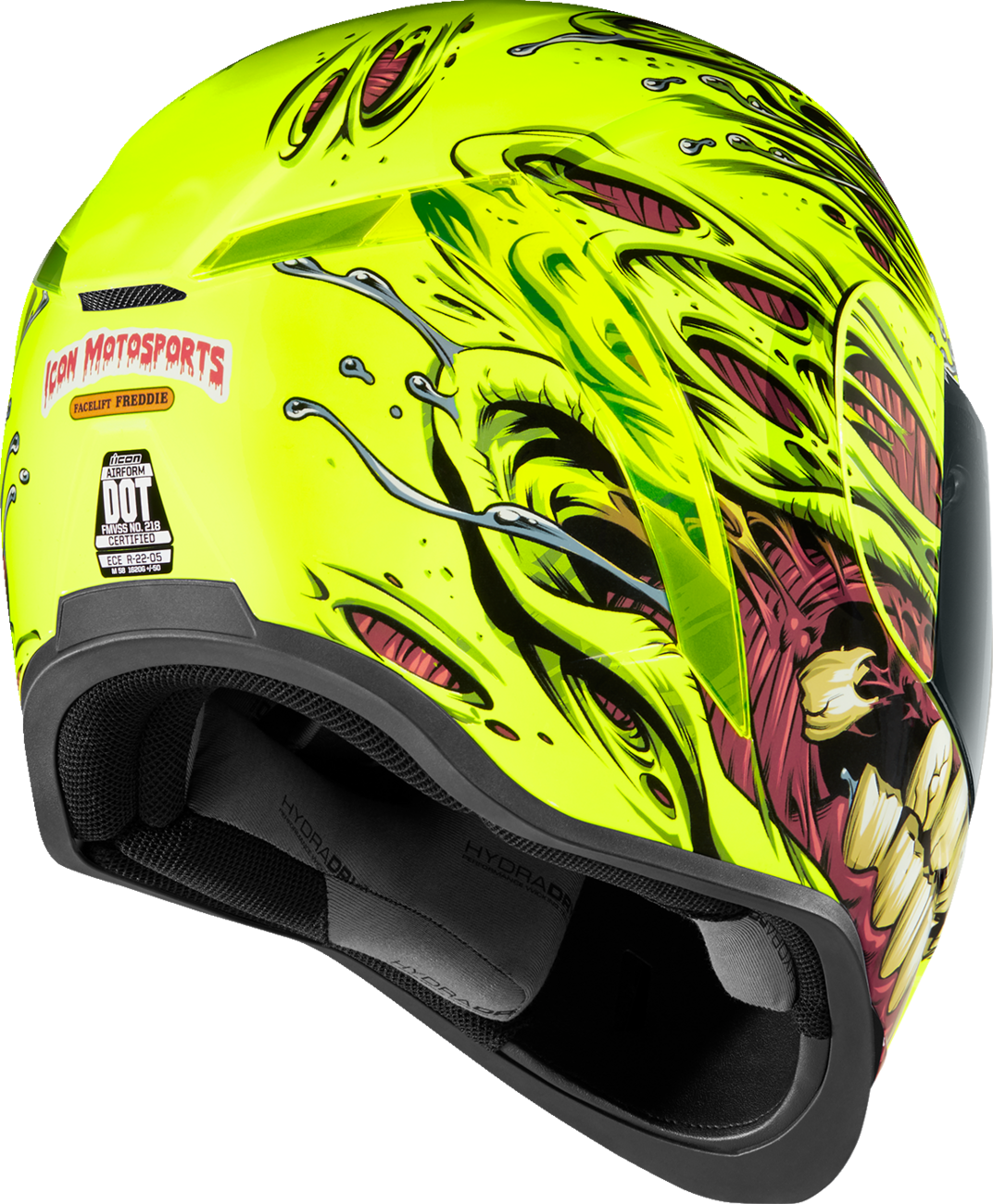 ICON Airform™ Motorcycle Helmet - Facelift - Hi-Viz - Small 0101-14184