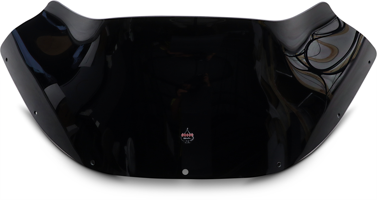 KLOCK WERKS Flare™ Windshield - 9" - Black - FXRP KWW-02-0501