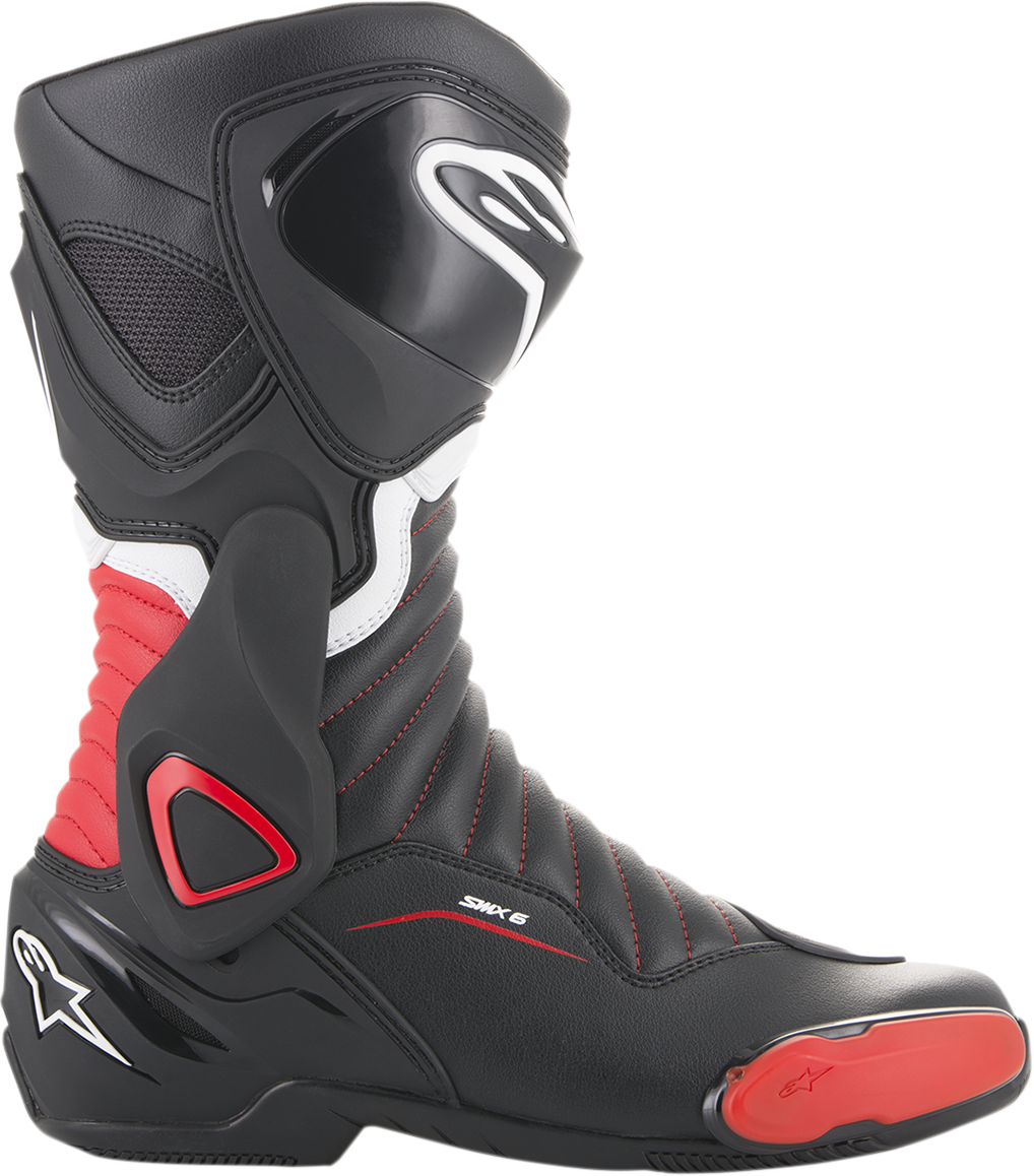 ALPINESTARS SMX-6 v2 Boots - Black/Red - US 11.5 / EU 46 22230171346