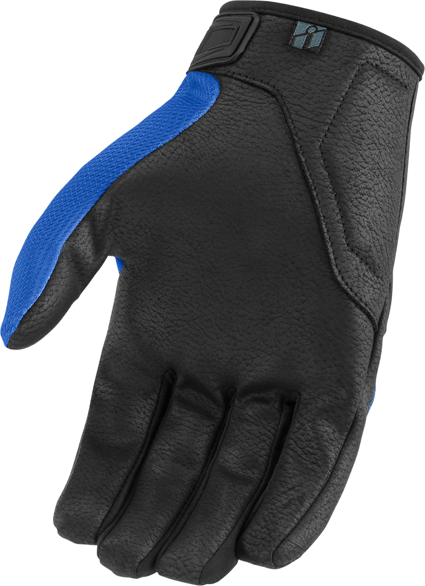 ICON Hooligan™ CE Gloves - Blue - Small 3301-4360