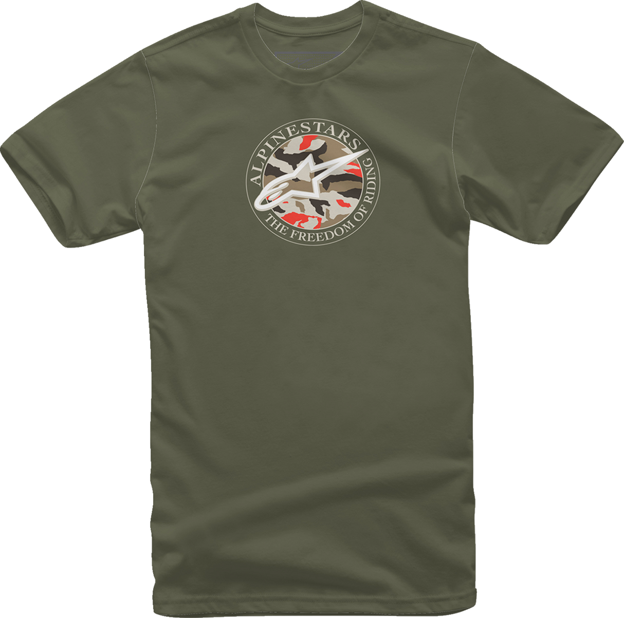 ALPINESTARS Dot Camo T-Shirt - Military - Medium 121372660690M