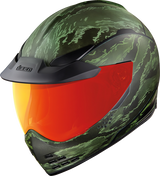 ICON Domain™ Motorcycle Helmet - Tiger's Blood - Green - XS 0101-14923