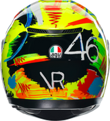 AGV K3 Motorcycle Helmet - Rossi Winter Test 2019 - Small 2118381004003S