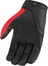 ICON Hooligan™ CE Gloves - Red - Small 3301-4384