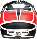 Z1R Youth Rise Motorcycle Helmet - Flame - Red - Large 0111-1447