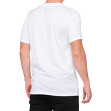 100% Icon T-Shirt - White - Medium 20000-00051