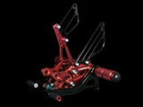 Suzuki GSXR 1000 Rearsets Red