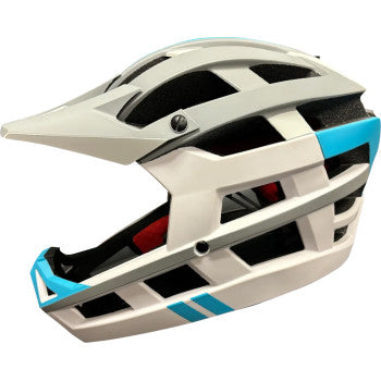 KALI Invader 2.0 Motorcycle Helmet - Limited - Force - White/Blue - XS-M 0221824416