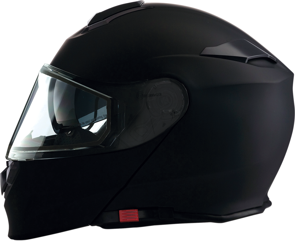 Z1R Solaris Modular Snow Motorcycle Helmet - Flat Black - Small 0120-0380