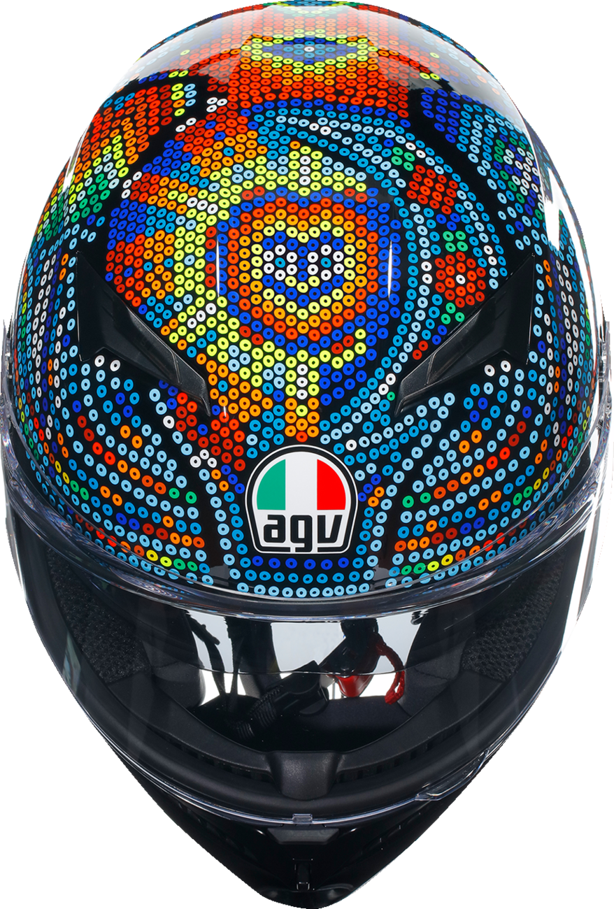 AGV K3 Motorcycle Helmet - Rossi Winter Test 2018 - Small 2118381004001S