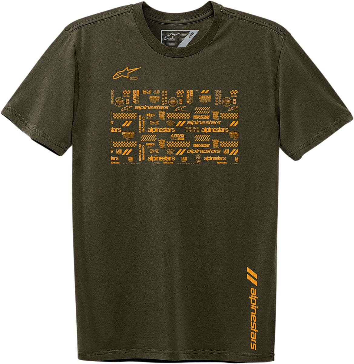 ALPINESTARS Chaotic T-Shirt - Military Green - 2XL 1230721096902X