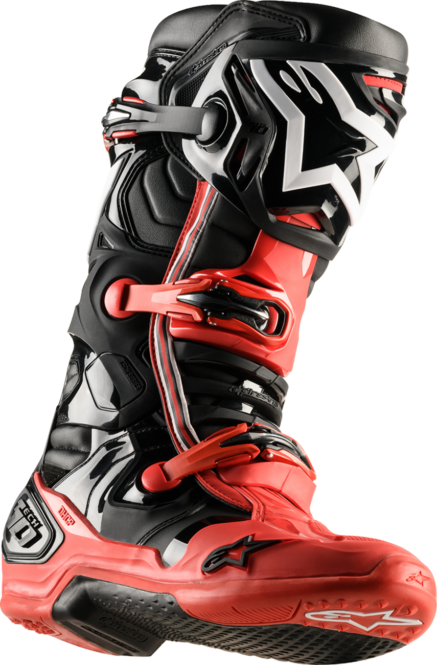 ALPINESTARS Tech 10 Acumen Boots - Black/Red - US 11 2010020-312-11