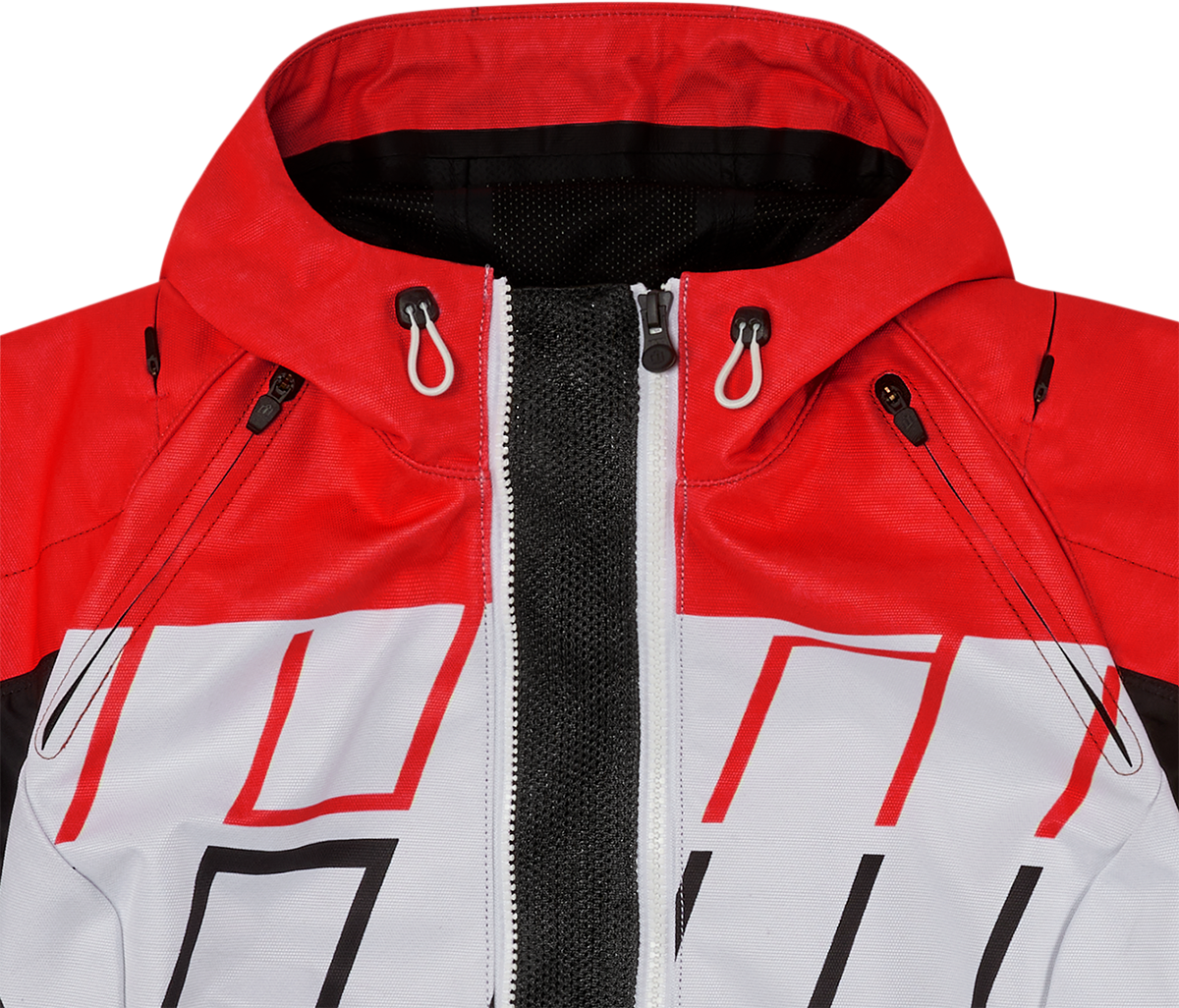 ICON Airform Retro Jacket - Red - Small 2820-5521