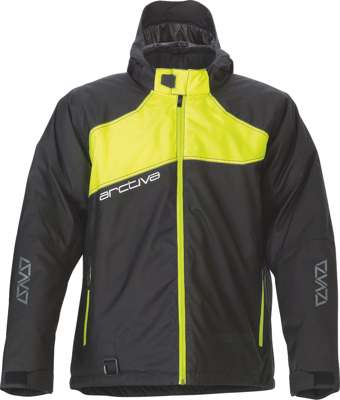 ARCTIVA Pivot 5 Hooded Jacket - Black/Hi-Vis - Medium 3120-2069