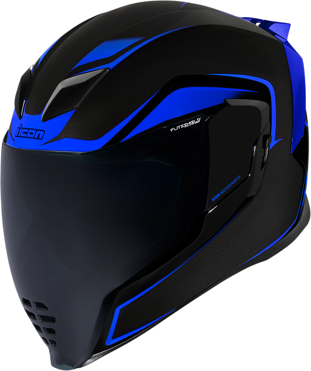 ICON Airflite™ Motorcycle Helmet - Crosslink - Blue - Medium 0101-14042