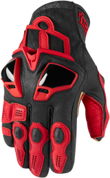 ICON Hypersport™ Short Gloves - Red - Small 3301-3545