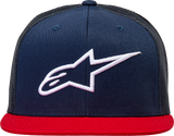 ALPINESTARS Corp Trucker Hat - Navy/Red - One Size 1025810037030OS