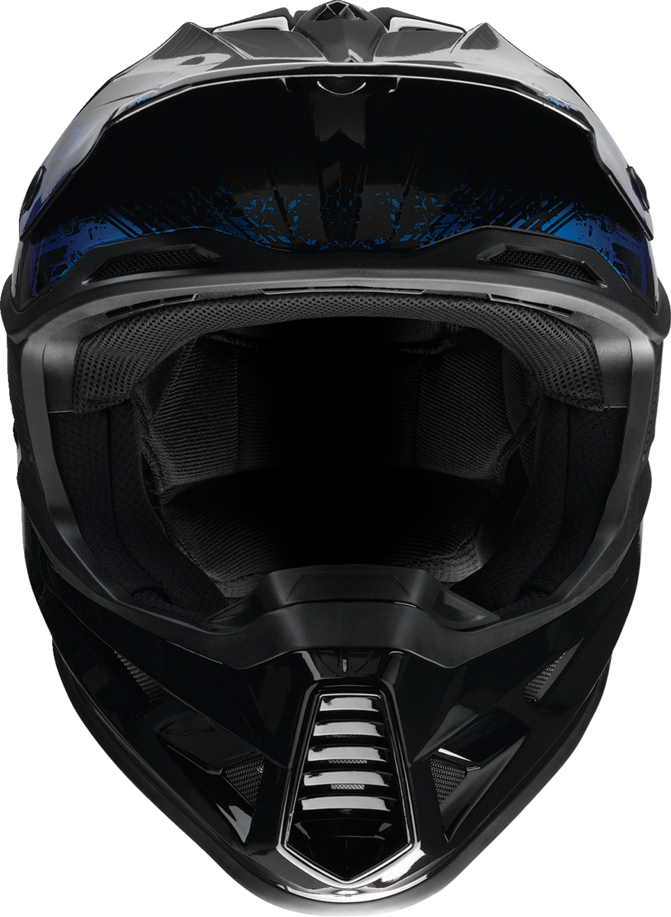 Z1R F.I. Motorcycle Helmet - Fractal - MIPS - Blue - XS 0110-7787