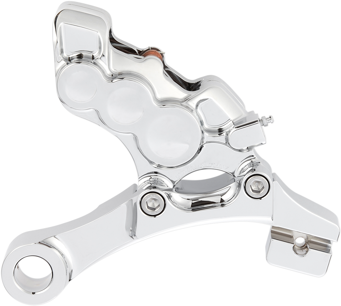 ARLEN NESS 6-Piston Caliper - Rear - Chrome - 11.8" 02-322