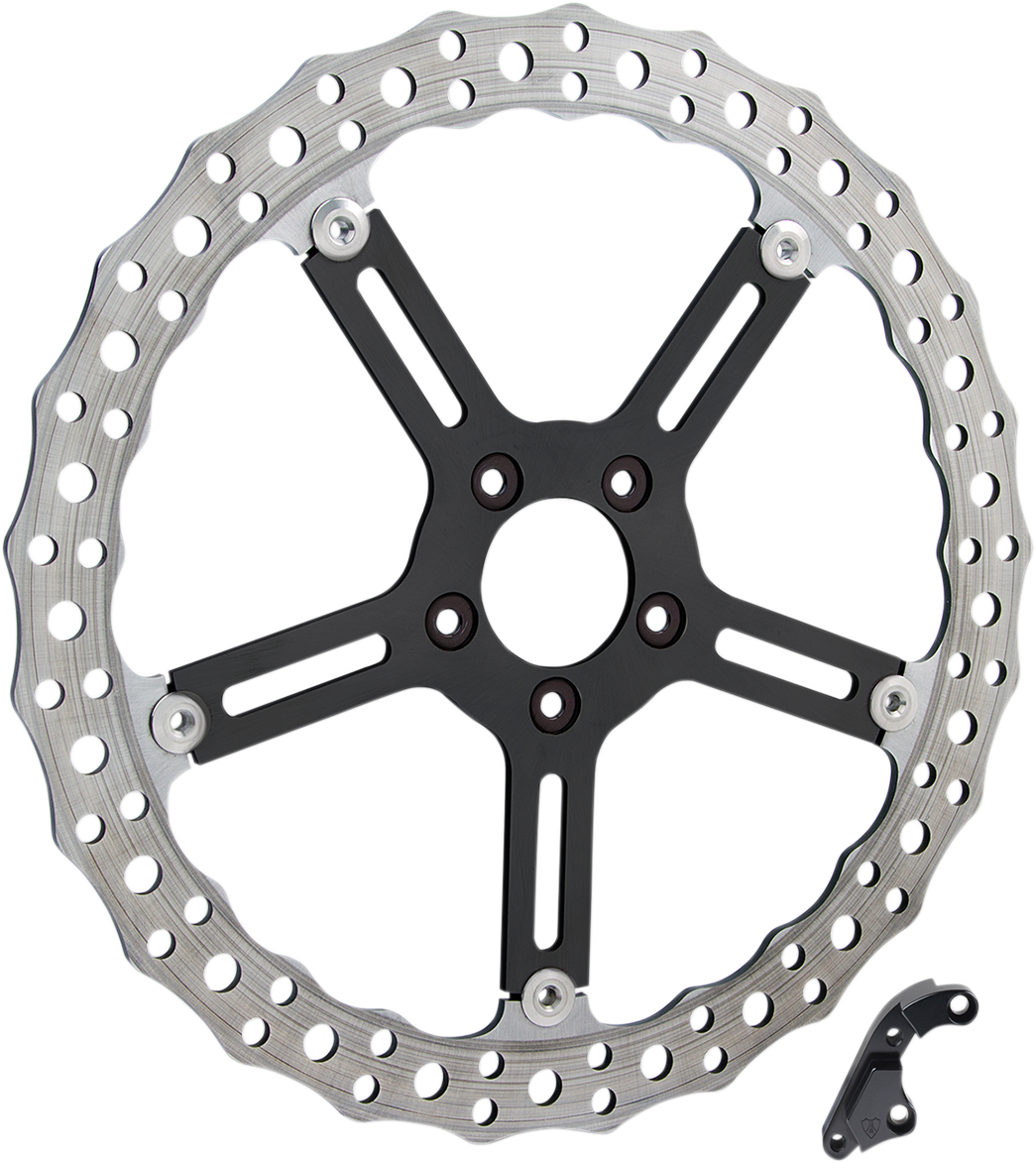 ARLEN NESS Jagged Brake Rotor - 15" - Right - Hub-Mount 02-995