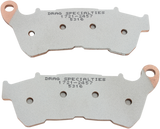 DRAG SPECIALTIES Sintered Brake Pads - Sportster HDP536