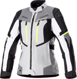 ALPINESTARS Women Stella Bogota Drystar® Jacket - Gray/White - Small 3217023-9037-S