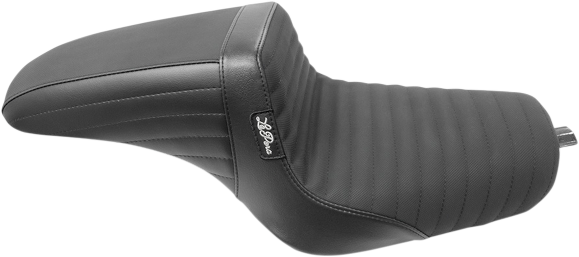 LE PERA Kickflip Seat - Pleated w/ Gripp Tape - Black - XL '10-'21 LK-596PTGP