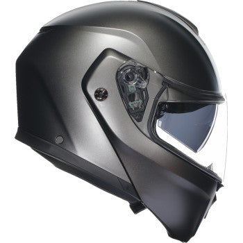 AGV Streetmodular Motorcycle Helmet - Matte Gray - 2XL 21182960020092X