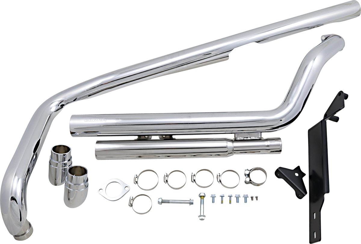 COBRA Speedster Slashdown Exhaust - VTX1300C 1832