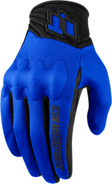 ICON Anthem 2 CE™ Gloves - Blue - Medium 3301-3678