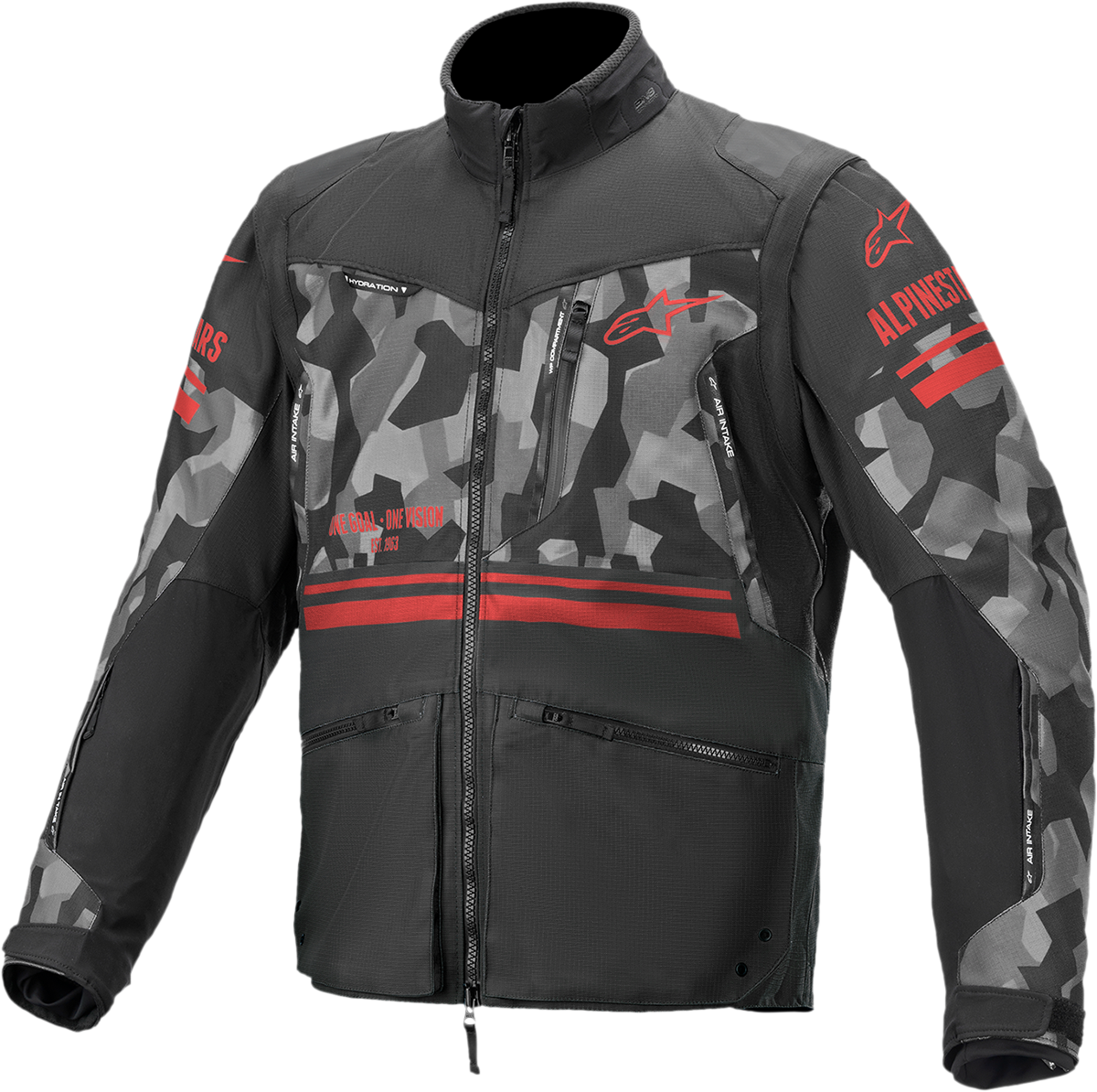 ALPINESTARS Venture Jacket - Red Camo - XL 3703019-9133-XL