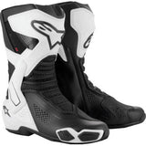 ALPINESTARS SMX-6 V3 Vented Boots - Black/White - US 12.5/EU 48 2223225-21-48