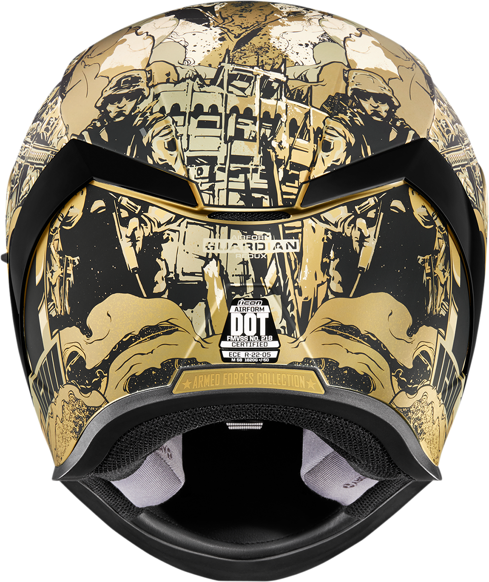 ICON Airform™ Motorcycle Helmet - Guardian - Gold - 2XL 0101-13696