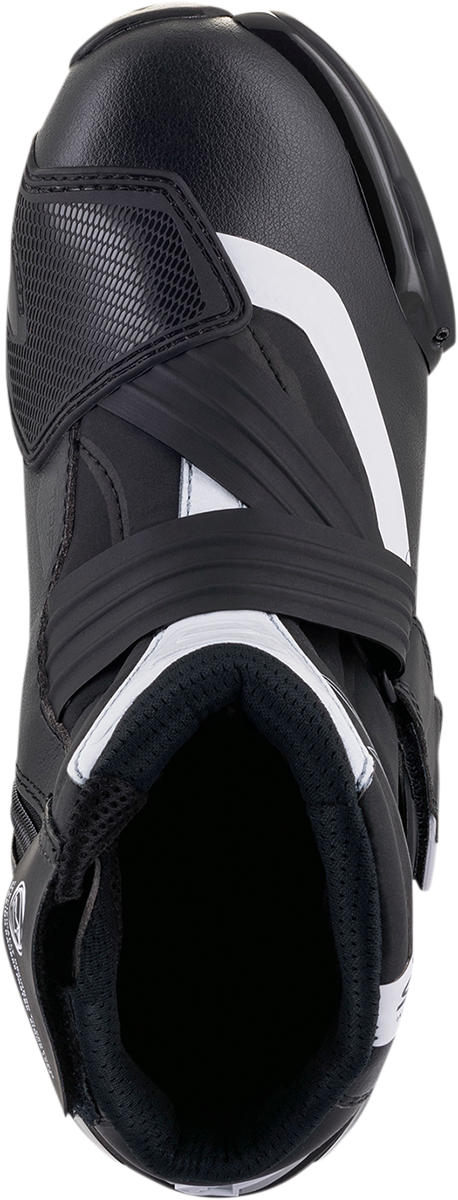 ALPINESTARS SMX-1 R v2 Boots - Black/White - US 12.5 / EU 48 2224521-12-48