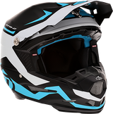 6D ATR-2 Motorcycle Helmet - Drive - Cyan - Medium 12-2726