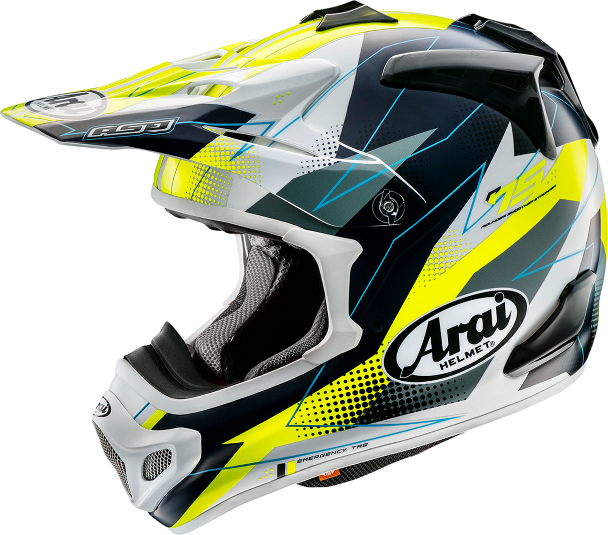 ARAI VX-Pro4 Motorcycle Helmet - Resolute - Yellow - XS 0110-8482