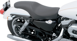 DRAG SPECIALTIES Predator Seat - Smooth - Solar Reflective - XL '04-'22 NO RUBBER BUMPERS 0804-0398