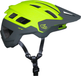 6D ATB-2T Bicycle Helmet - Ascent - Neon Yellow/Gray Matte - XS/S 23-0044