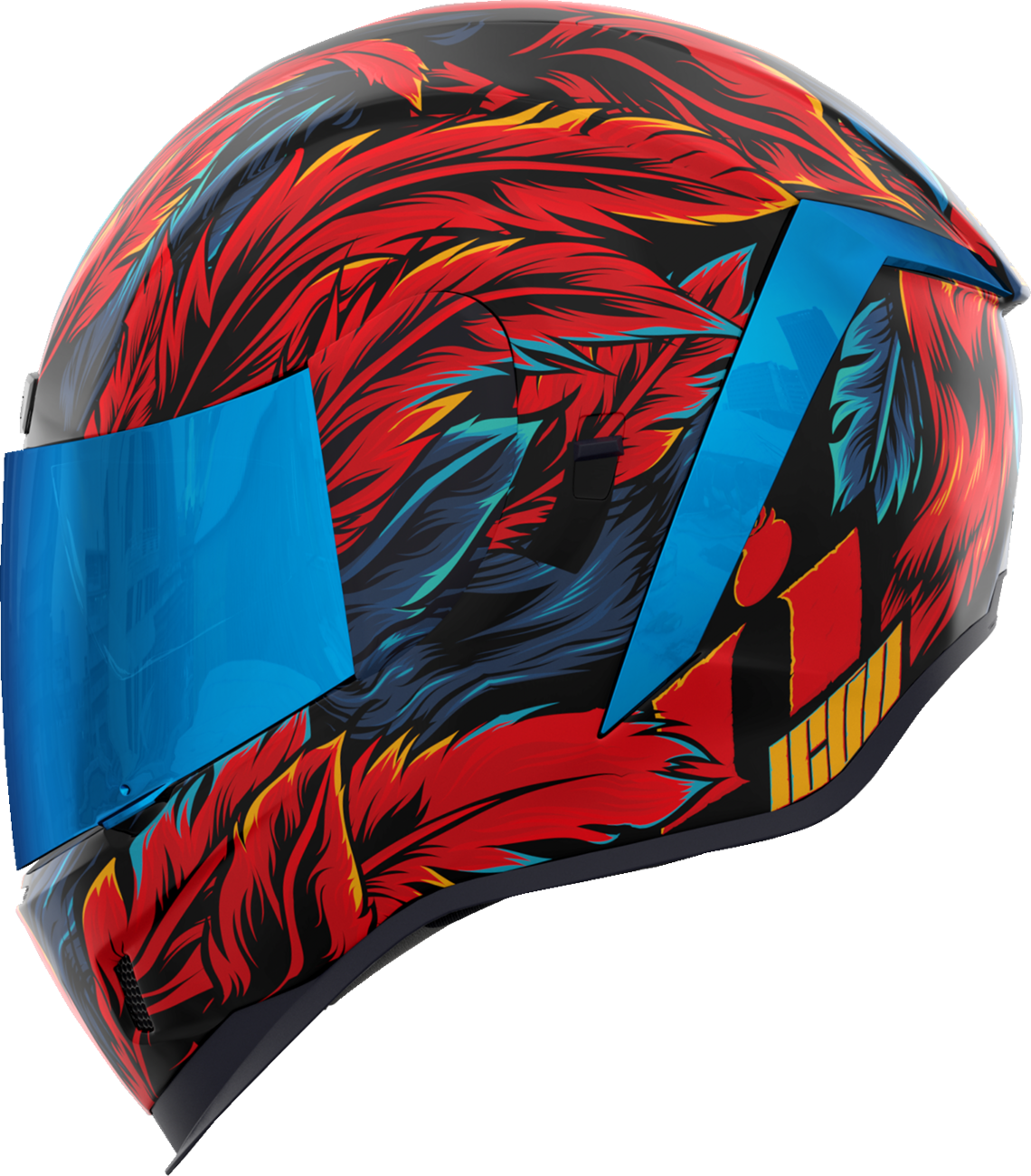 ICON Airform™ Motorcycle Helmet - Fever Dream - Blue - Medium 0101-16102