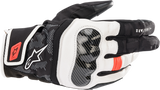 ALPINESTARS SMX Z Drystar® gloves - Black/White/Fluo Red - Medium 3527421-1231-M