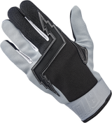 BILTWELL Baja Gloves - Gray - Small 1508-1101-302