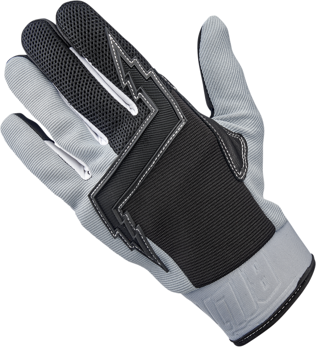 BILTWELL Baja Gloves - Gray - XS 1508-1101-301